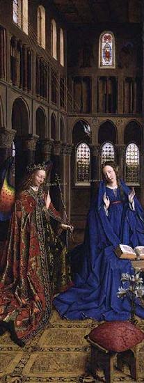 Jan Van Eyck Annunciation, National Gallery of Art.